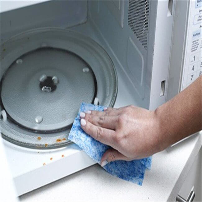 2018 china high quality low price kitchen wipe raw material dish washing cloth