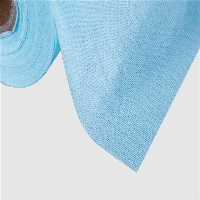 bule wpp idustrial wiper spunlace non woven fabric