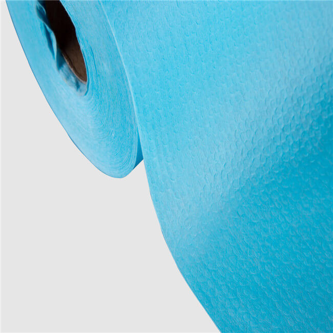 colorful spunlace non woven fabric rolls for electronic wiper