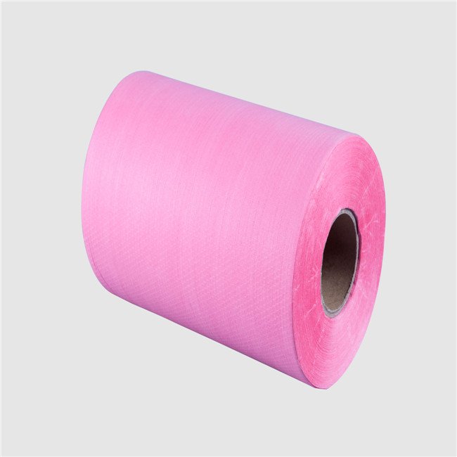 high quality spunlace nonwoven fabric rolls for industrial wipe