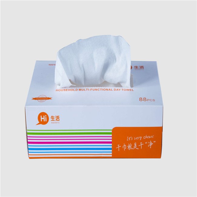 china manufacturer soft feeling woodpulp spunlace nonwoven fabric for baby hand wipes